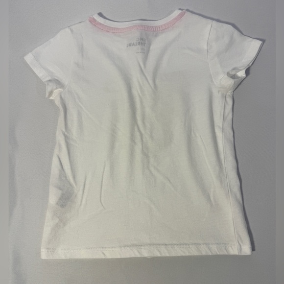 Epic Threads Floral T Shirt Top Grow Kindness Printed Heart Gold Tee Girls Sz 3T - Picture 6 of 8